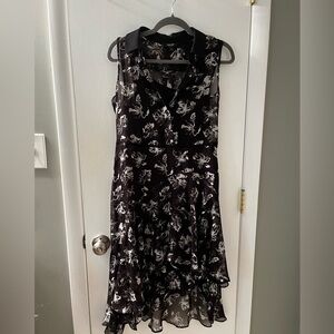 Vera Wang chiffon dress